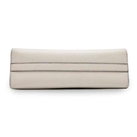 Prada Medium Handbag Saffiano Leather White - Picture 3 of 16
